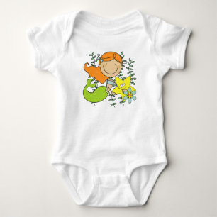 Redhead Mermaid Baby Bodysuit