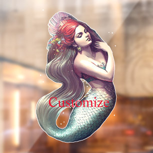 Redhead Mermaid Beauty Thunder_Cove