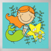 Redhead Mermaid