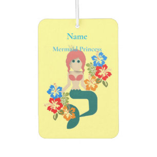 Redhead Mermaid Princess Thunder_Cove Car Air Freshener