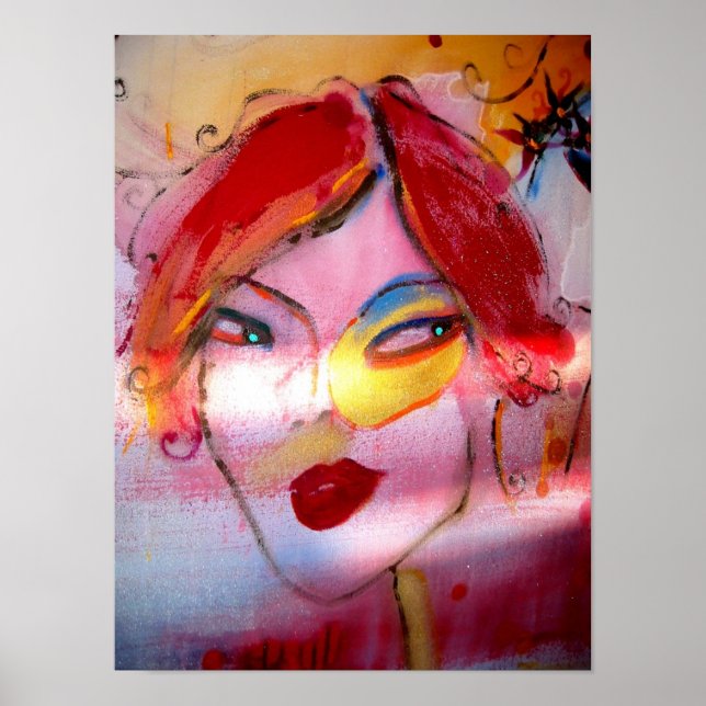 "Redhead" Poster (Front)