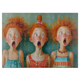 Redhead Reactions Chopping Board
