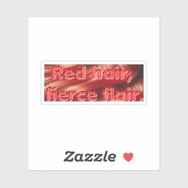 Redhead Sticker 2 (Sheet)