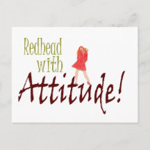 Redhead with attitude