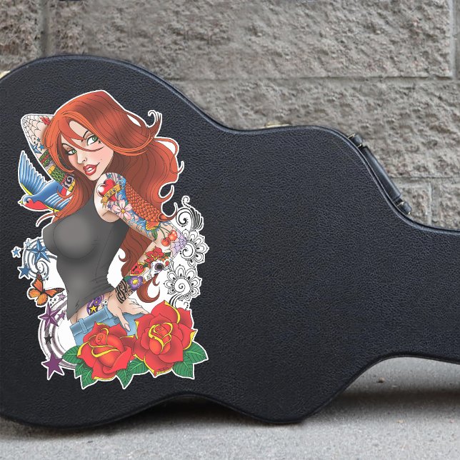 Redhead Woman Tattoos (Creator Uploaded)