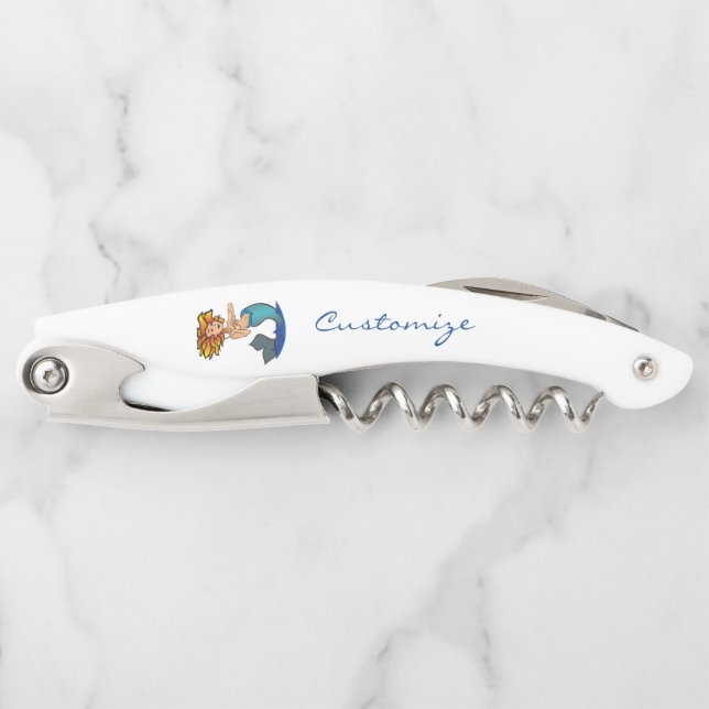 Redheaded Mermaid Thunder_Cove Corkscrew (Front)