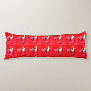 redheaded pin-up mermaids body cushion