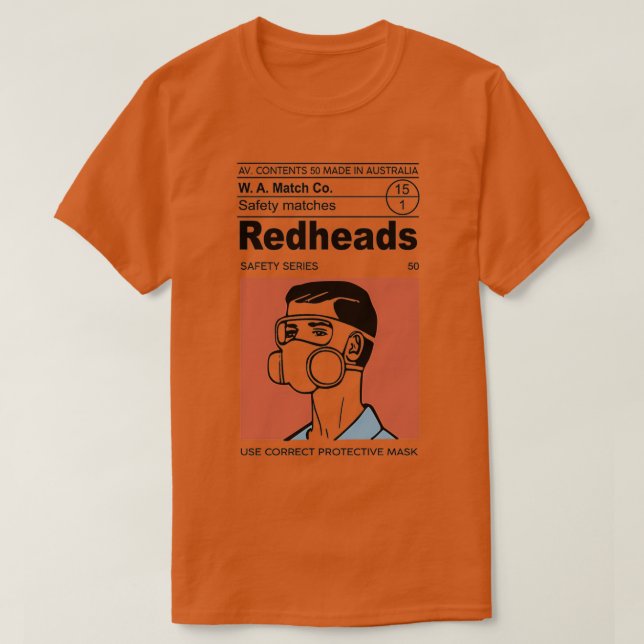 Redheads 14 T-Shirt (Design Front)