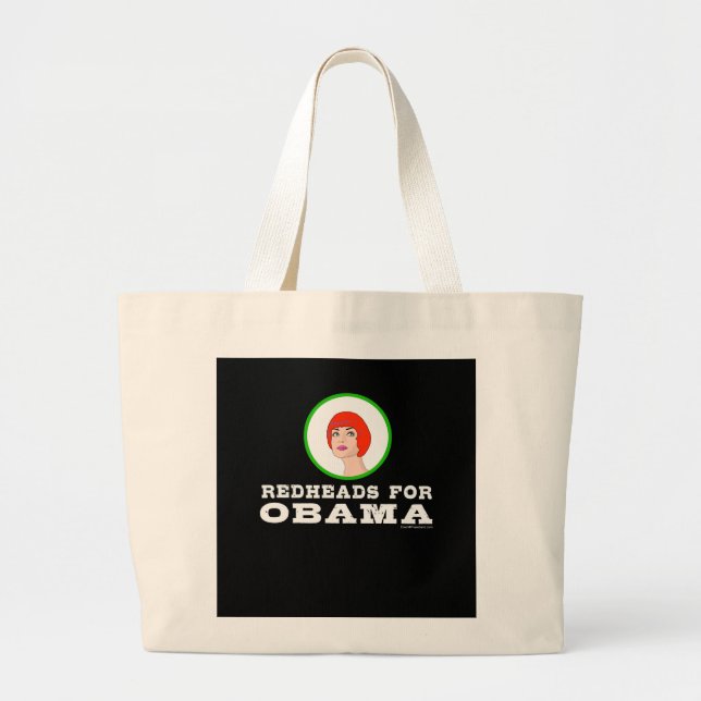 Redheads for Obama Tote Bag (Front)