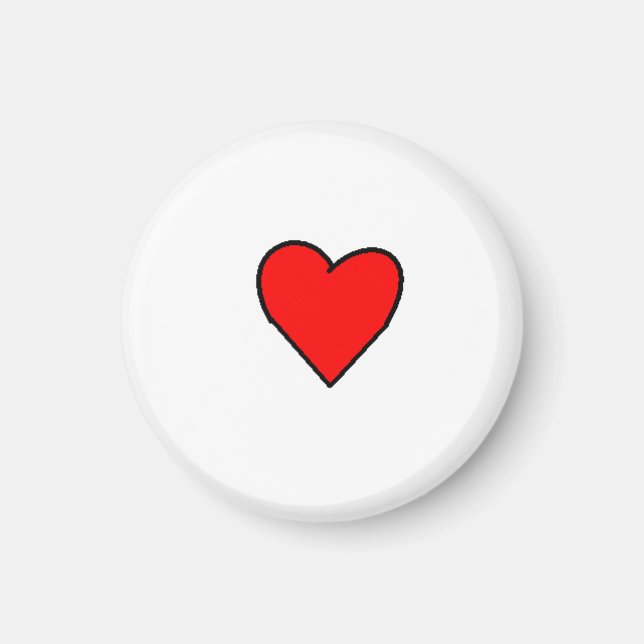 redheart magnet (Front)