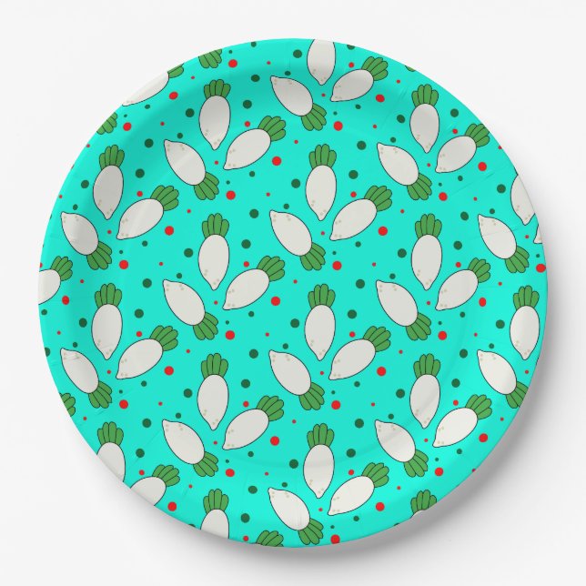 Rediska Paper Plate (Front)