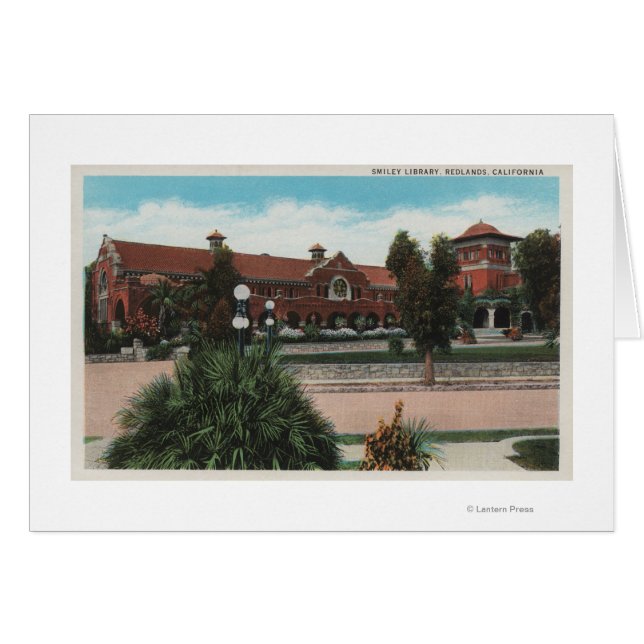 Redlands, CA - View of Smiley Library (Front Horizontal)
