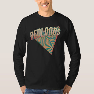 Redlands California Throwback Vintage Retro T-Shirt