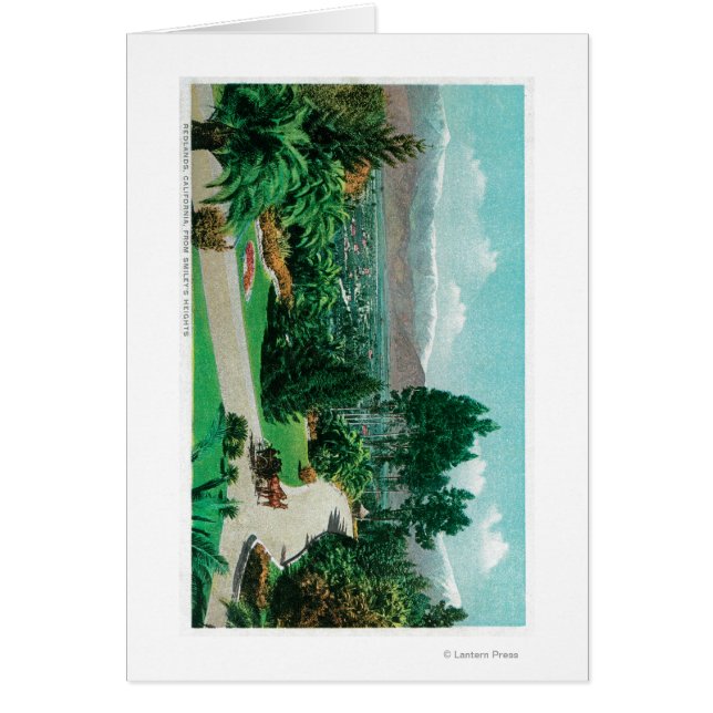 Redlands valley and orchards from Smiley's (Front)