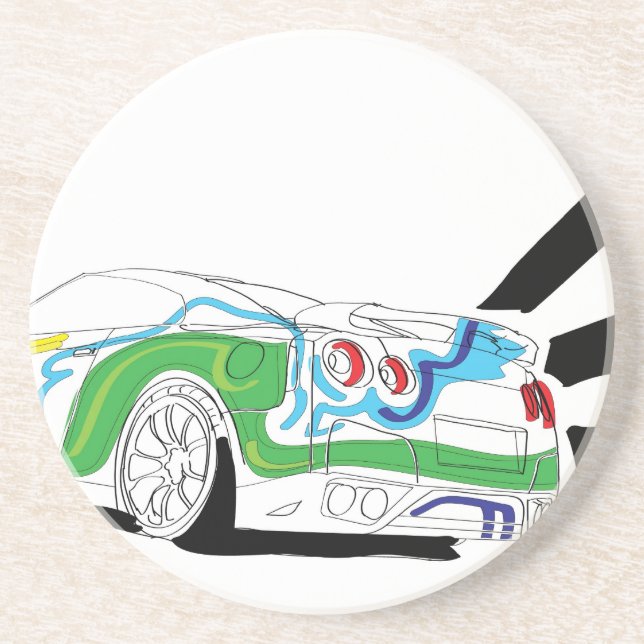 Redlights Coaster (Front)