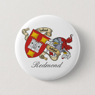 Redmond Family Crest 6 Cm Round Badge