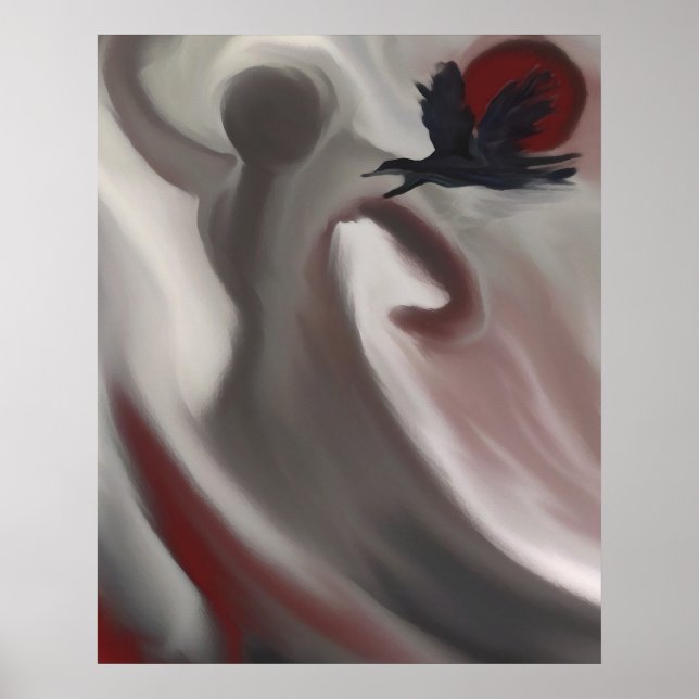 RedMoon Warning Poster (Front)