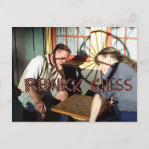 Redneck Chess Postcard