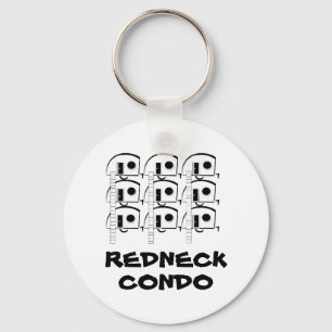 REDNECK CONDO keychain