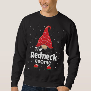 Redneck Gnome Family Matching Christmas Funny Paja Sweatshirt