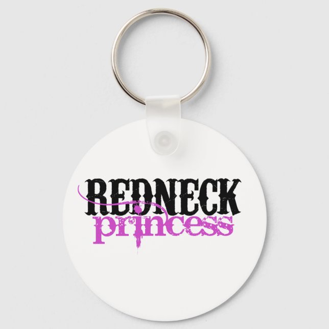 Redneck Princess Key Ring (Front)