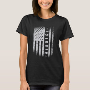 Redneck Proud Country Southern Style American Flag T-Shirt