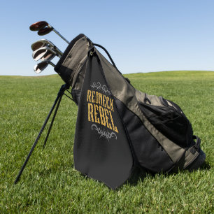 Redneck Rebel Golf Towel