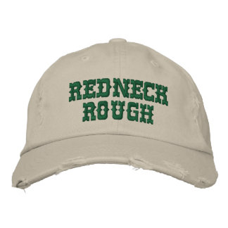 REDNECK ROUGH - DISTRESSED LOOK BASEBALL CAP