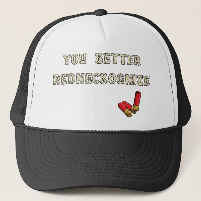 Redneck Trucker Hat (Front)