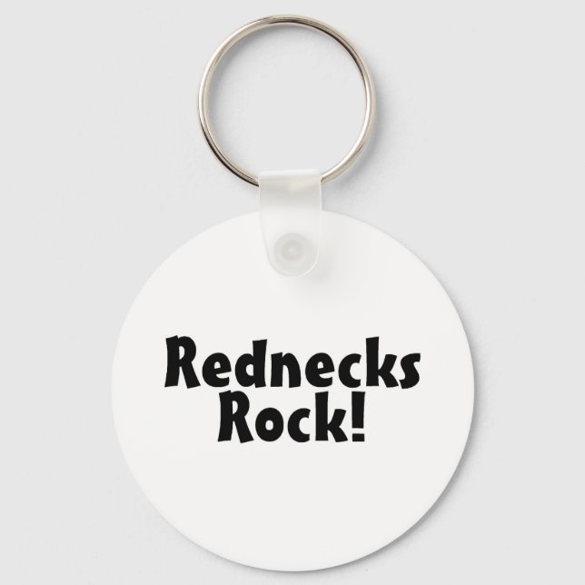 Rednecks Rock Key Ring (Front)