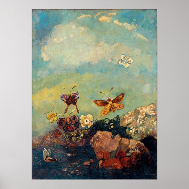 Redon - Butterflies Poster (Front)