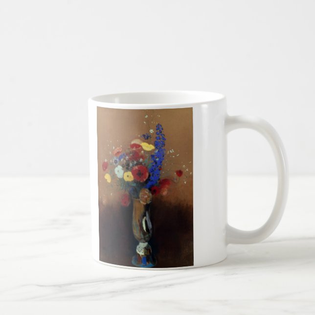 Redon: Wild Flowers, C1912 Coffee Mug (Right)