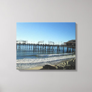 REDONDO BEACH, CA #3 ON CANVAS     20 "x 16"