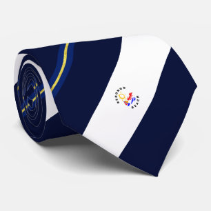 Redondo Beach (California) city flag Neck Tie
