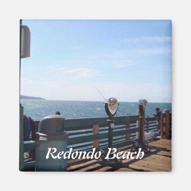 Redondo Beach California Magnet (Front)