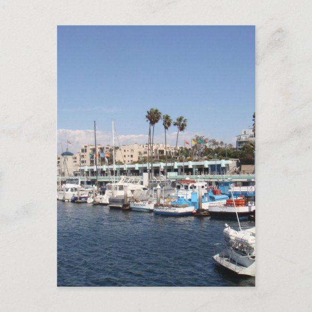 Redondo Beach California Postcard (Front)