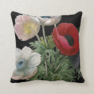 Redoute: Anemone, 1833 Cushion