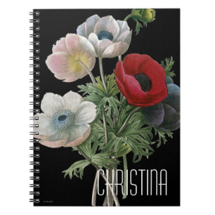 Redoute: Anemone, 1833 Notebook