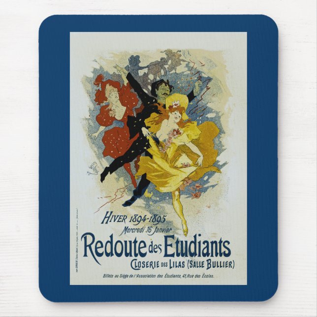 Redoute des Etudiants Mouse Pad (Front)