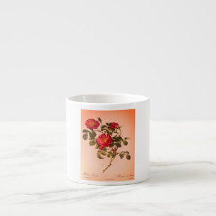 REDOUTE FRENCH ROSE WATER COLOR ESPRESSO Mug