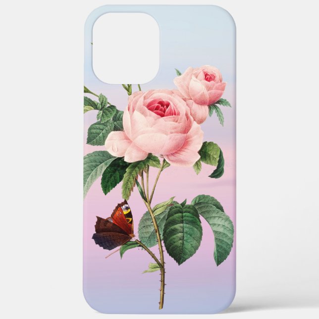 Redoute Rose iPhone 12 Pro Max iPhone Case (Back)