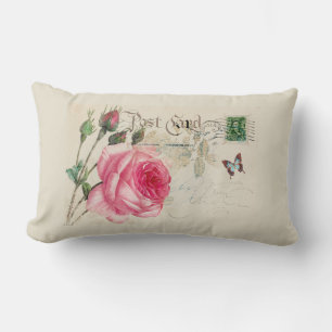 Redoute Vintage Accent Lumbar Throw Pillow