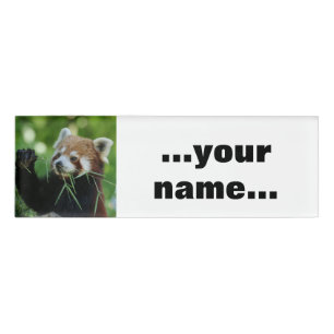 RedPanda 002 Name Tag
