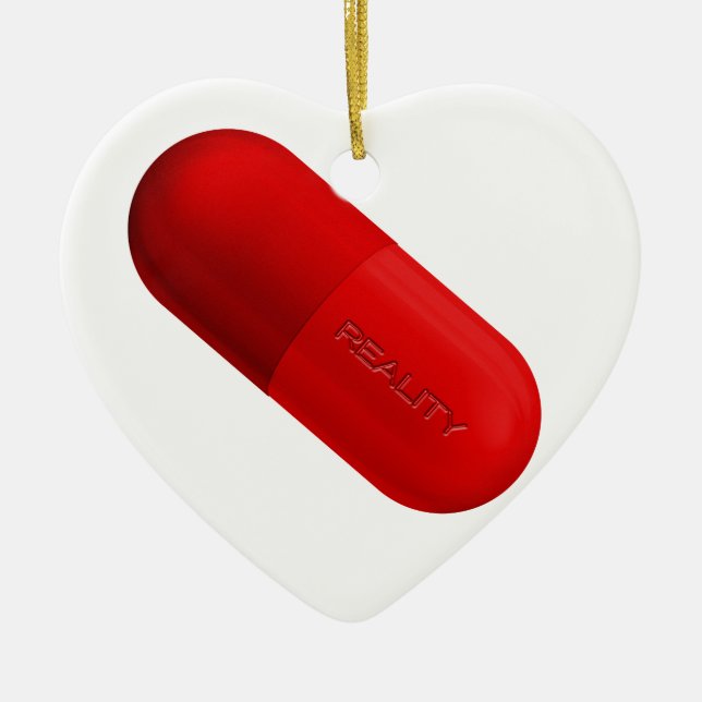 Redpill Ceramic Tree Decoration (Front)