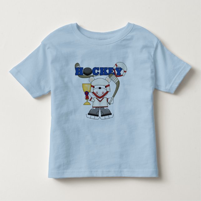 redpolarhockeyone toddler T-Shirt (Front)
