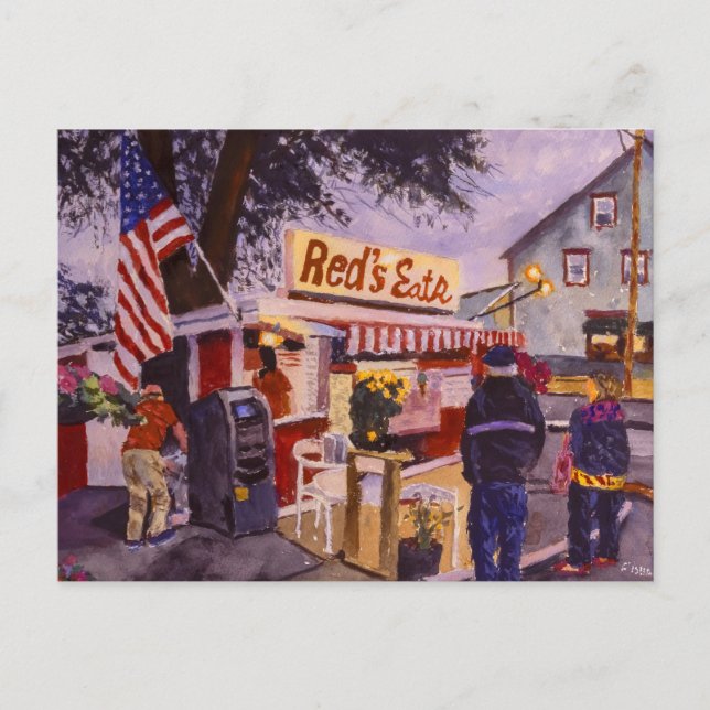 Red's Eats Lobster Shack Postcard (Front)