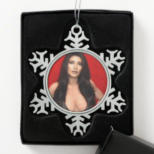 RedSide snowflake ornament