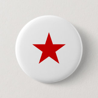 redstar 6 cm round badge
