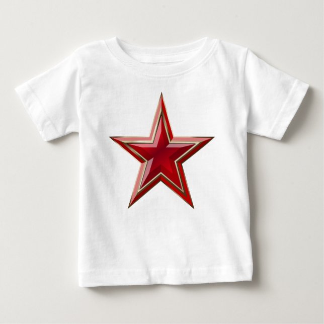 Redstar Baby T-Shirt (Front)