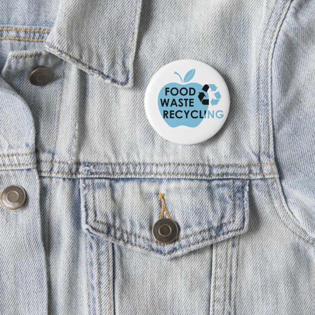 Reduce food waste 6 cm round badge (In Situ)